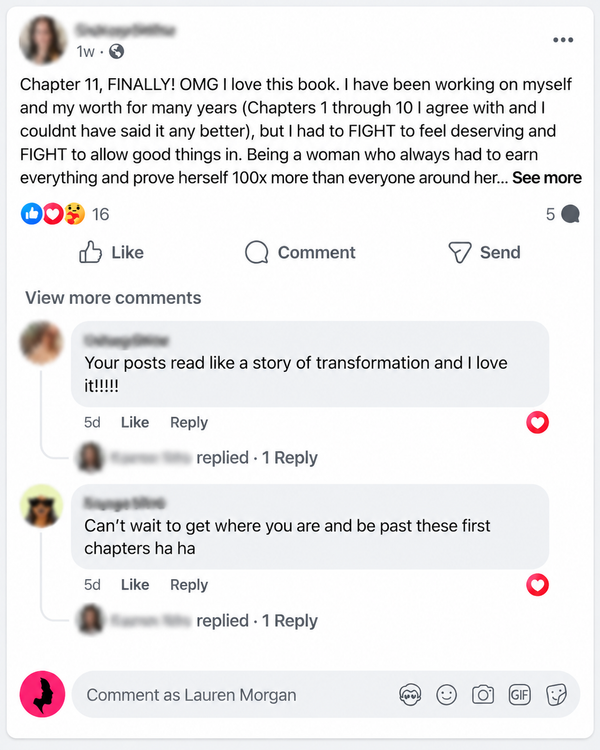 Post from the private readers group